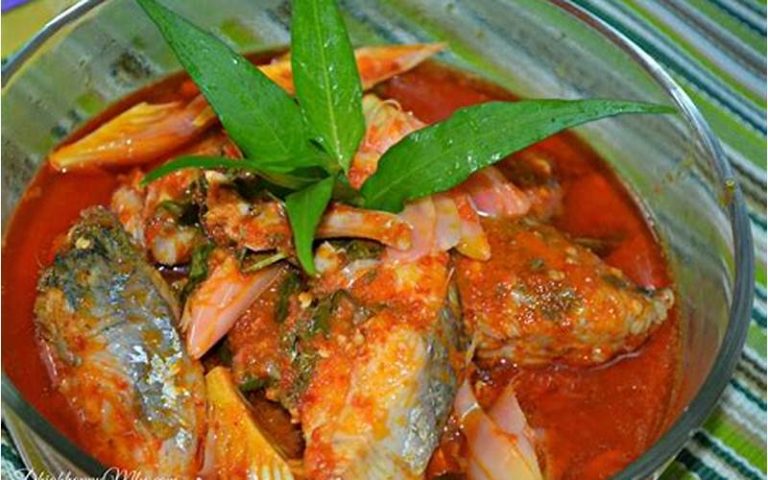 Resep Ikan Tenggiri Asam Pedas