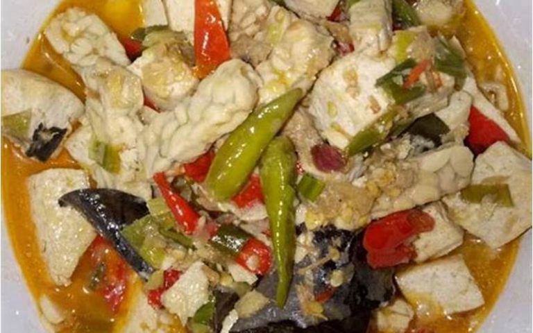 Resep Tahu Tempe Santan Pedas