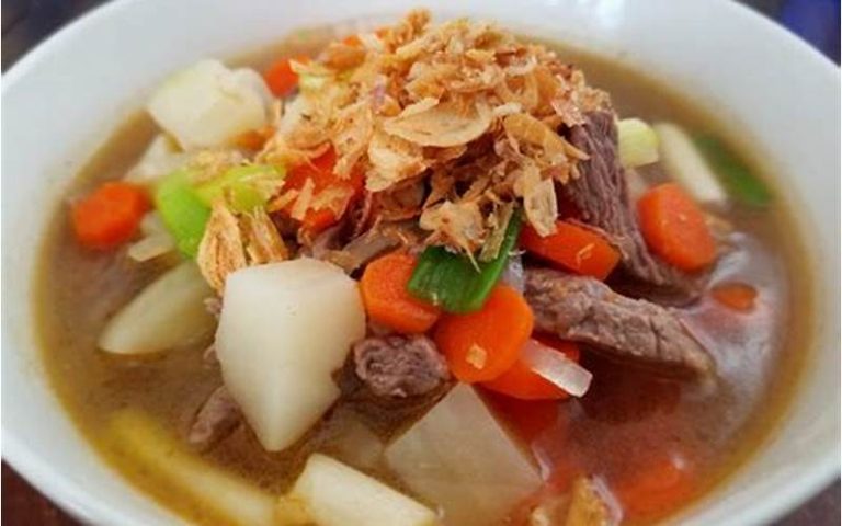 Resep Sop Daging Sapi Masako