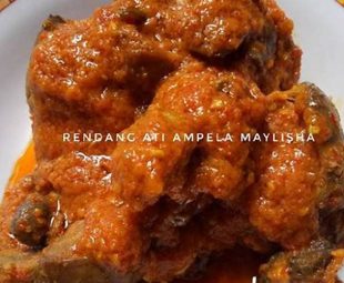 Resep Rendang Ati Ampela Padang