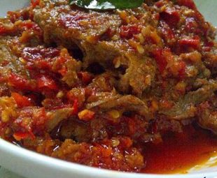 Resep Dendeng Balado Basah Khas Padang