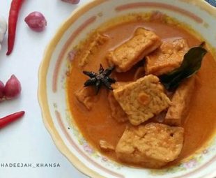 Bahan-Bahan Semur Tahu Tempe Santan