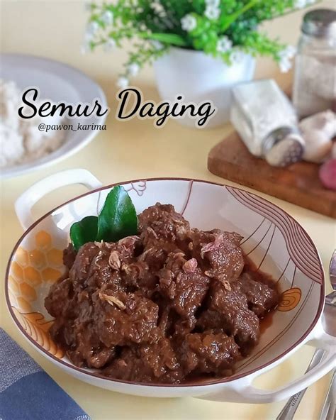 Resep Semur Daging Rempah
