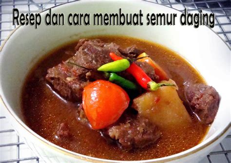 Resep Semur Daging Jawa
