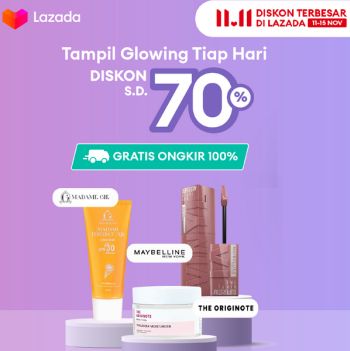 Diskon sampai 70% Produk Kecantikan Lazada