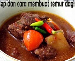 Cara Membuat Semur Daging