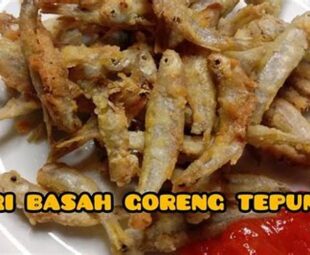 Teri Basah Goreng Tepung