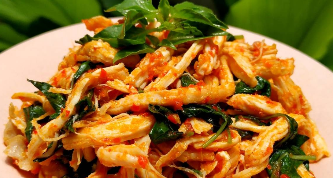 Resep Ayam Suwir Kemangi