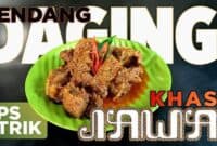 Tips Rendang Jawa
